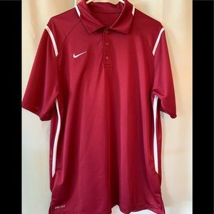 Nike Dri Fit Golf Shirt large